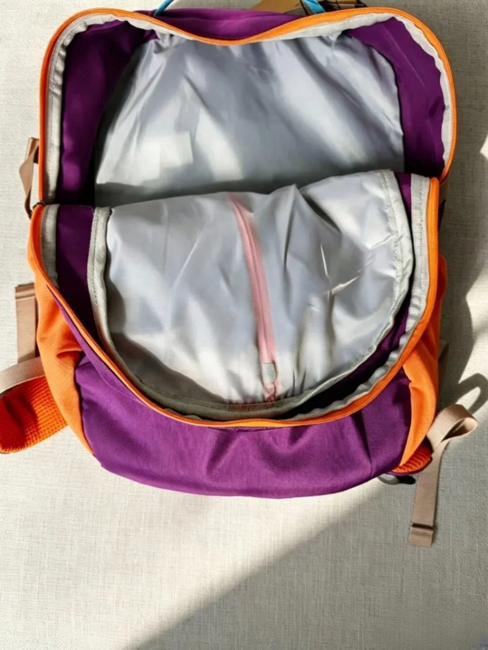 Patagonia Purple & Orange Adventure Daypack 26L
